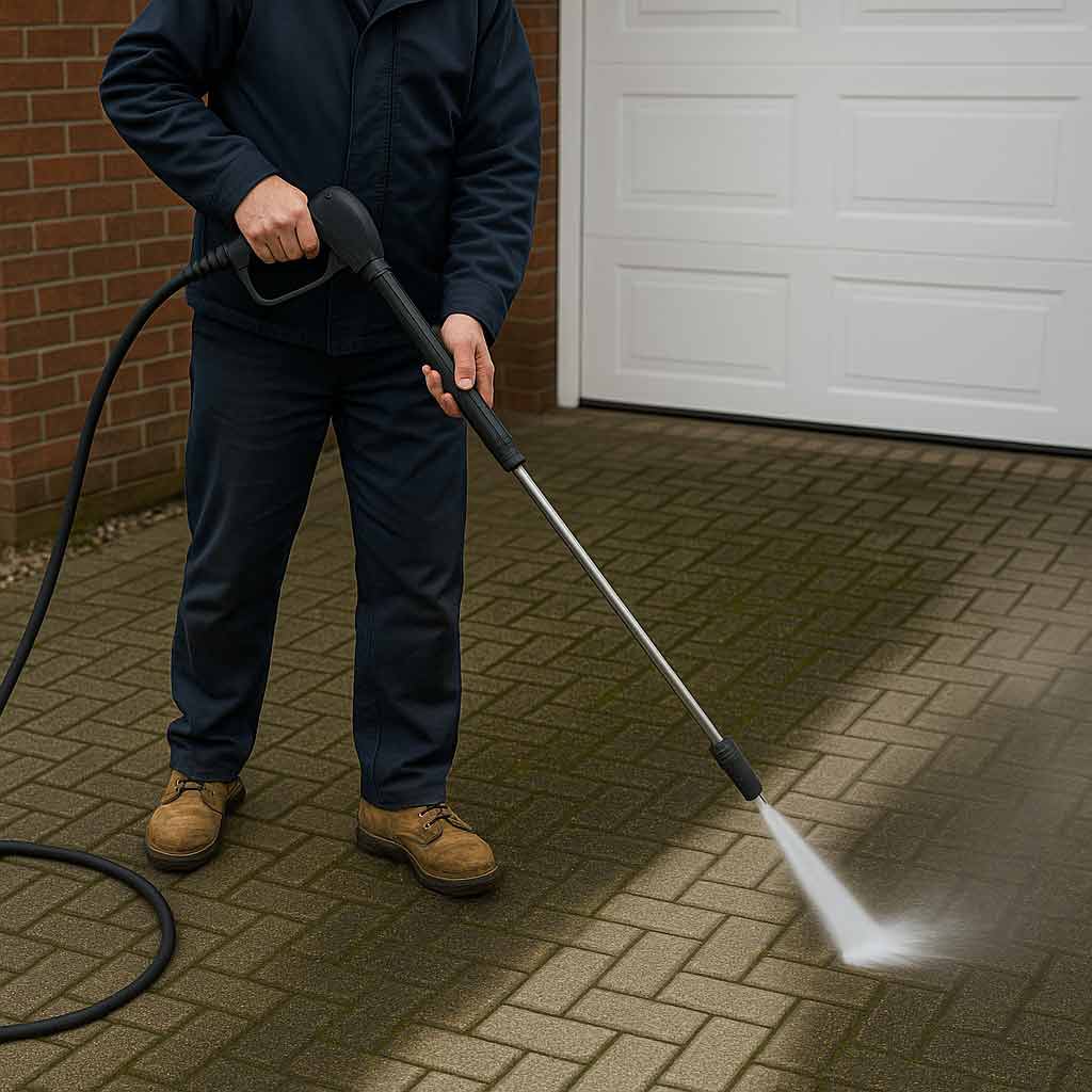 Pflastersteinreinigung in Heidelberg